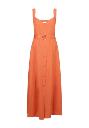LIU JO belted dress - Orange
