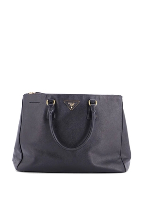 Prada Pre-Owned Double Zip Lux Saffiano Leather Large tote bag - Black