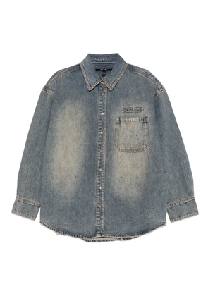 Ksubi long-sleeve denim shirt - Blue