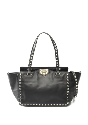 Valentino Garavani Pre-Owned Rockstud leather tote bag - Black