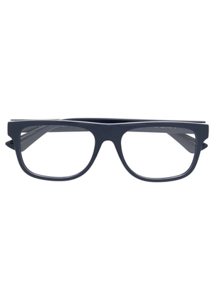 Gucci Eyewear rectangle-frame optical glasses - Blue