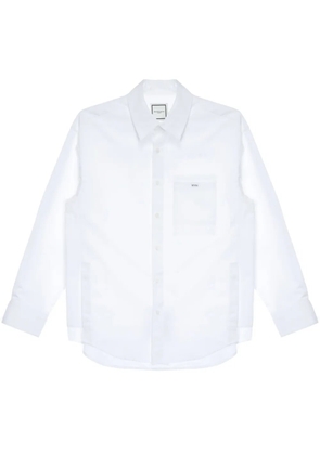 Wooyoungmi printed cotton shirt - White