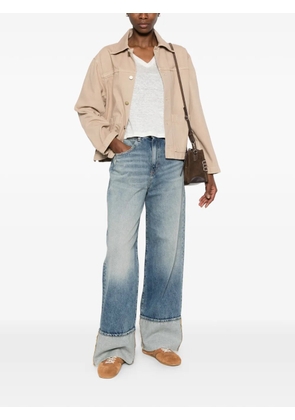 Aragona V-neck T-shirt - White