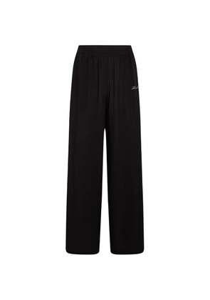 Karl Lagerfeld logo detail track pants - Black