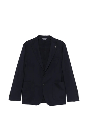 Manuel Ritz fresco wool jacket - Blue