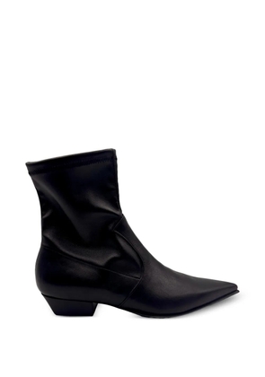 GUGLIELMO ROTTA pointed-toe boots - Black