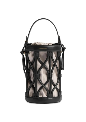 Coccinelle small Koi bucket bag - Black