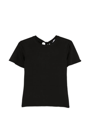 Marella Zinnia tie-back T-shirt - Black