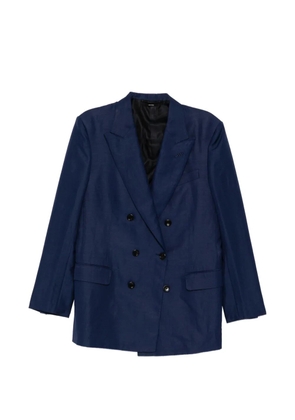 TOM FORD double-breasted blazer - Blue