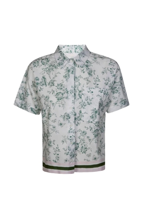 Robert Friedman floral-print shirt - White