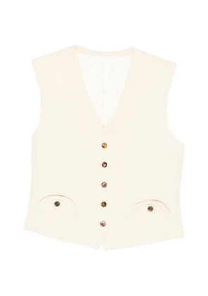 Blazé Milano buttoned waistcoat - Yellow