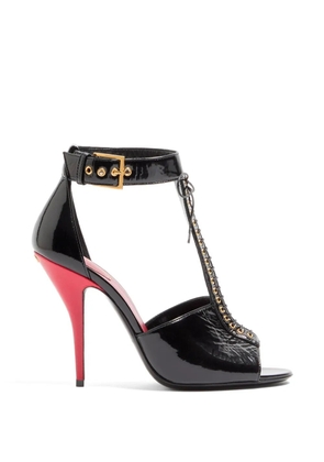 Valentino Garavani bustier naplak sandals 105mm - Black