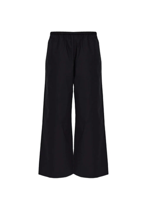 By Malene Birger Luisa high-waist cotton trousers - Black