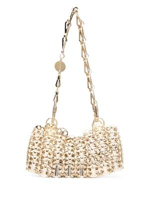 Rabanne 1969 chain-link shoulder bag - Gold