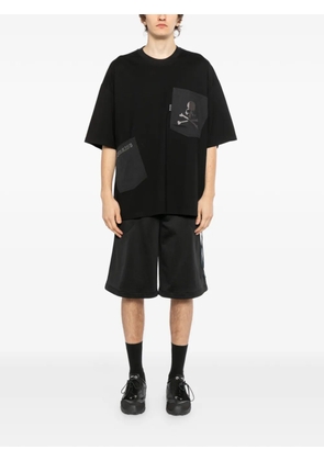 Mastermind Japan pocket graphic T-shirt - Black