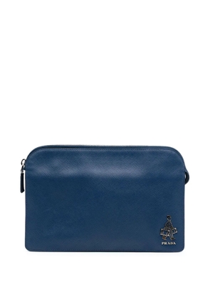Prada Pre-Owned 2010-2025 Saffiano Bellboy clutch bag - Blue