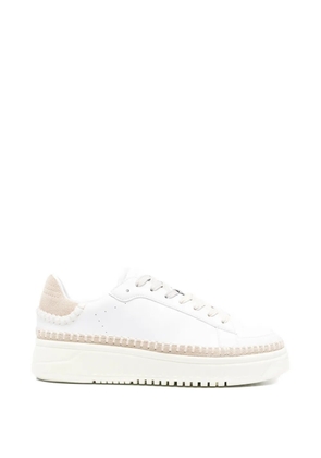 Emporio Armani platform sneakers - White