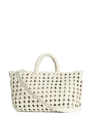 VISONA` Regina tote bag - White