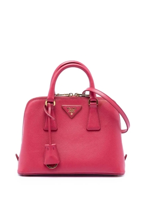 Prada Pre-Owned 2013-2026 Small Saffiano Lux Promenade satchel - Pink