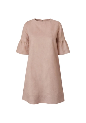 Gran Sasso ruffled mini dress - Pink