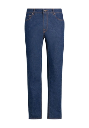 ETRO logo-detail jeans - Blue