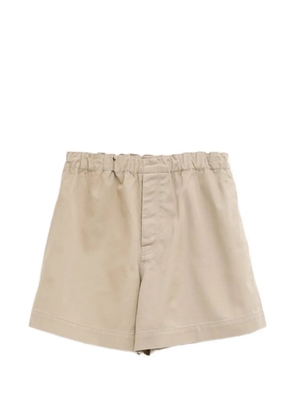 JW Anderson elastic-waist shorts - Neutrals