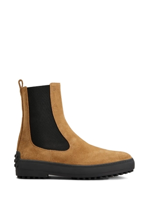 Tod's Gommino chelsea boots - Brown