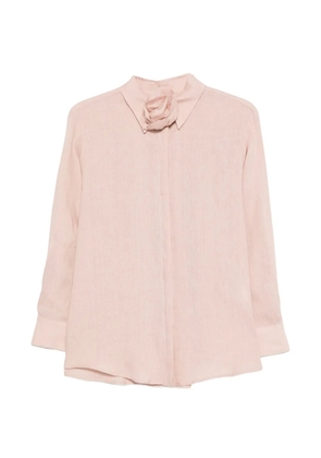 Marella Editore floral-embellishment shirt set (set of two) - Pink