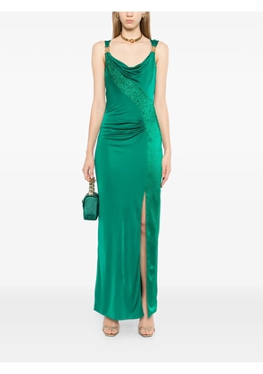Versace crystal-embellished maxi dress - Green