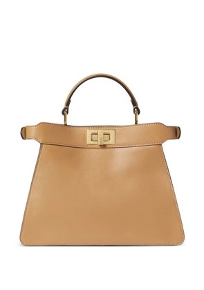 FENDI small Peekaboo ISeeU tote bag - Neutrals