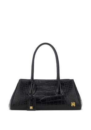 AMIRI 40 croc-effect leather shoulder bag - Black