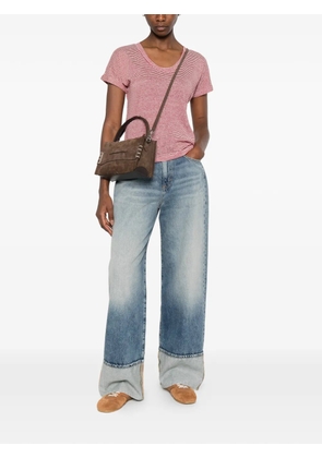 Aragona striped T-shirt - Red