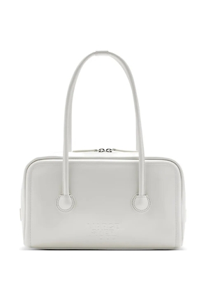 Marge Sherwood embossed-logo shoulder bag - White
