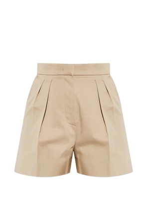 Max Mara pleated shorts - Neutrals