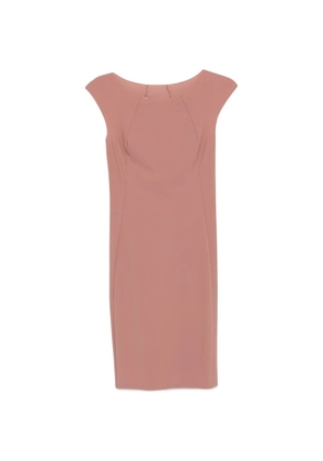 Patrizia Pepe cap-sleeve mini dress - Pink