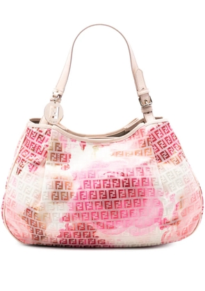 Fendi Pre-Owned 2000-2026 Zucchino Canvas Floral tote bag - Brown