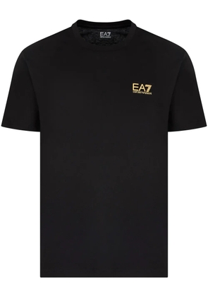Ea7 Emporio Armani logo-print T-shirt - Black