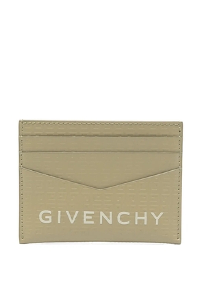 Givenchy 4G leather cardholder - Green