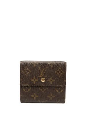 Louis Vuitton Pre-Owned 2007 Monogram Portefuille Elise Trifold Wallet small wallets - Brown