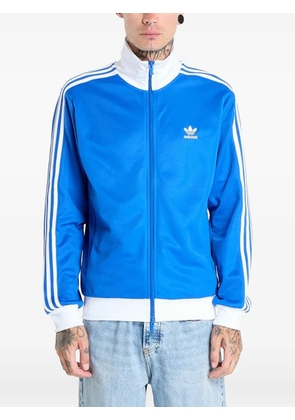 adidas three-stripe zip sweater - Blue