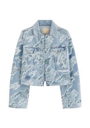 Free Refills distressed denim jacket - Blue