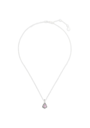 Stolen Girlfriends Club Jagged Teardrop necklace - Silver