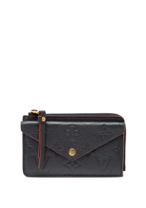 Louis Vuitton Pre-Owned 2021-2025 Monogram Empreinte Recto Verso card holder - Blue