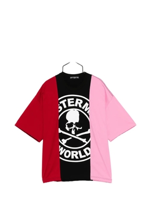 Mastermind World colour-block T-shirt - Black