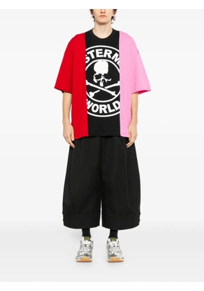 Mastermind World colour-block T-shirt - Black