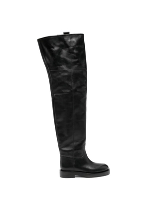 Paris Texas nappa over-the-knee boots - Black