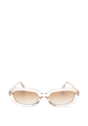 Chimi oval-frame sunglasses - Neutrals