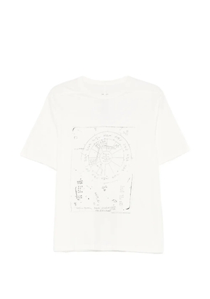 Rick Owens graphic T-shirt - Neutrals