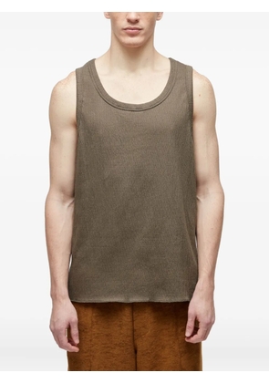 Osklen sleeveless tank top - Green