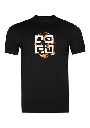 Givenchy slim-fit graphic-print T-shirt - Black